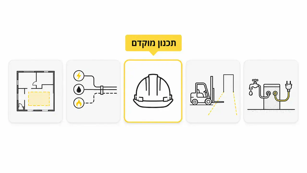 מה צריך להכין לפני שמזמינים קבלן לתעשייה?